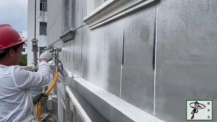 外墙仿石漆：如何让喷涂施工更丝滑