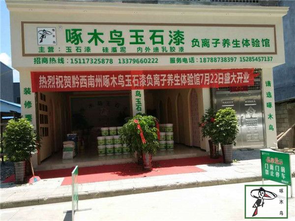 啄木鸟漆业集团 玉石漆 代理商 加盟商