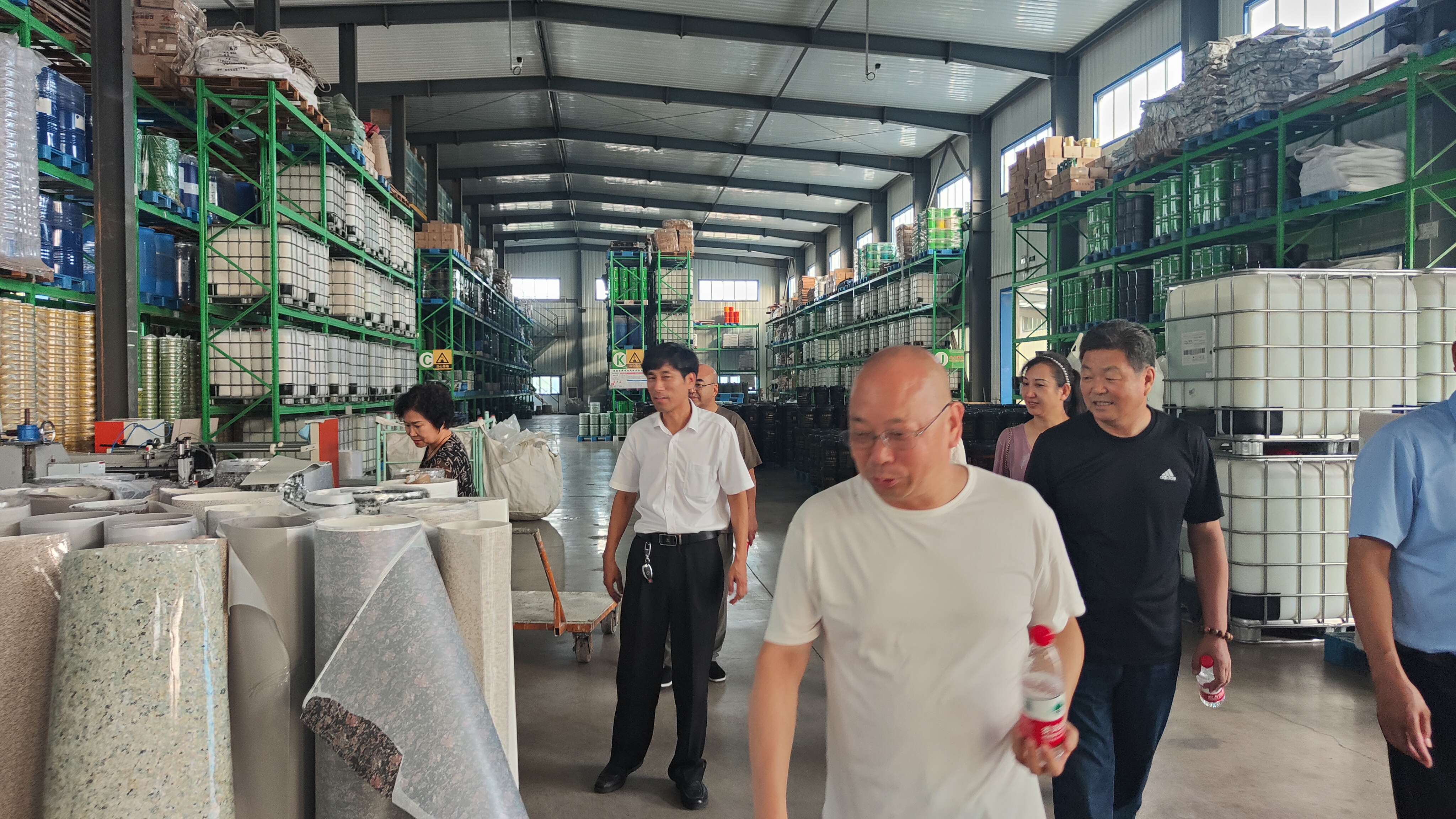 多商会到访啄木鸟漆业集团&mdash;&mdash;互学互鉴 共促发展